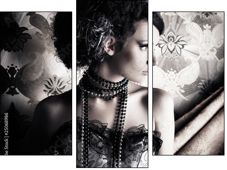 antique - Three-piece canvas, Triptych
