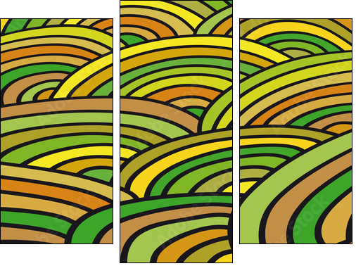 sfondo astratto - Three-piece canvas, Triptych