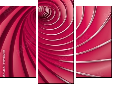 helix - Three-piece canvas, Triptych