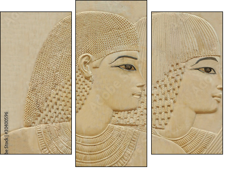 Beautiful young couple - Three-piece canvas, Triptych