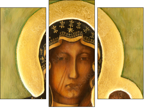 orthodox icon - Three-piece canvas, Triptych