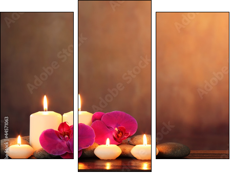 Zen concept - Three-piece canvas, Triptych