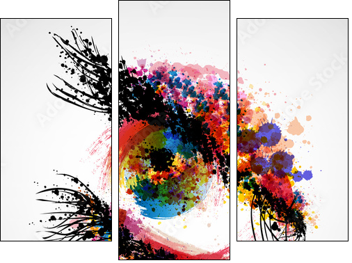 logo design - Three-piece canvas, Triptych