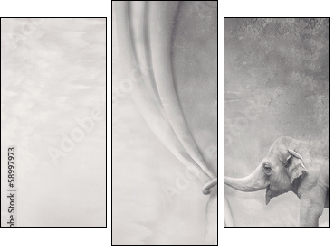 Et voilÃ  - Three-piece canvas, Triptych