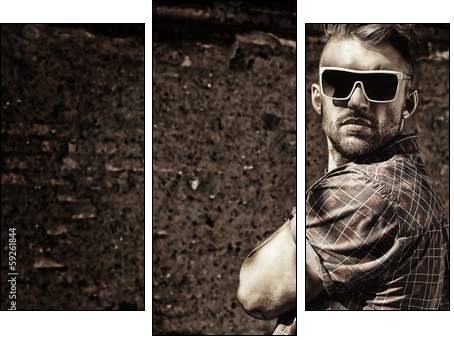 sunglasses - Three-piece canvas, Triptych