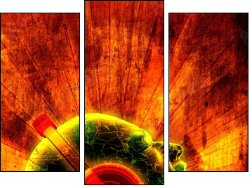Sound of music  - Three-piece canvas, Triptych