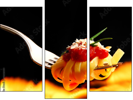 Garfo - Three-piece canvas, Triptych