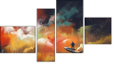 Fortyk - Four-piece canvas