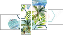 Fortyk - Four-piece canvas