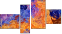 Fortyk - Four-piece canvas