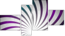 Fortyk - Four-piece canvas