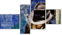Fortyk - Four-piece canvas