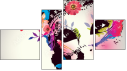 Fortyk - Four-piece canvas