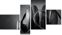 Fortyk - Four-piece canvas