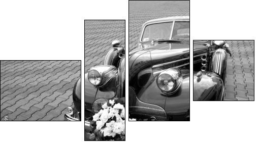 Wedding limousine - Four-piece canvas, Fortyk
