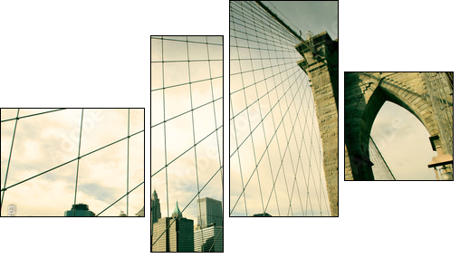 brooklyn - Four-piece canvas, Fortyk