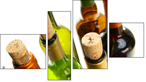 wine group - Four-piece canvas, Fortyk