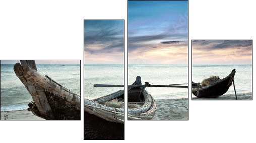 Boats - Four-piece canvas, Fortyk