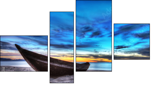 Boat - Four-piece canvas, Fortyk