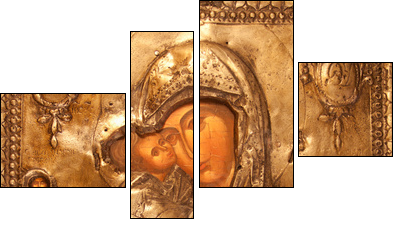 orthodox icon - Four-piece canvas, Fortyk