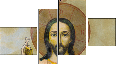 Icon - Four-piece canvas, Fortyk