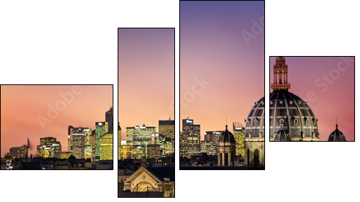 Paris - Four-piece canvas, Fortyk