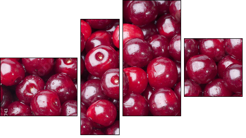 Cherry - Four-piece canvas, Fortyk