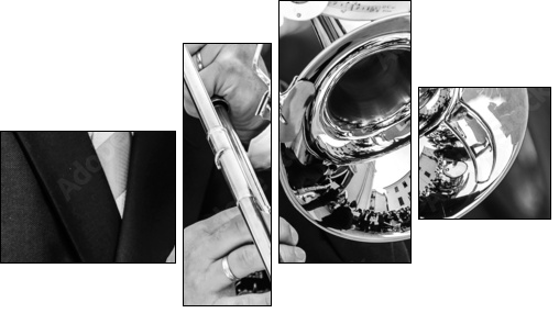 The Trumpeter - Four-piece canvas, Fortyk