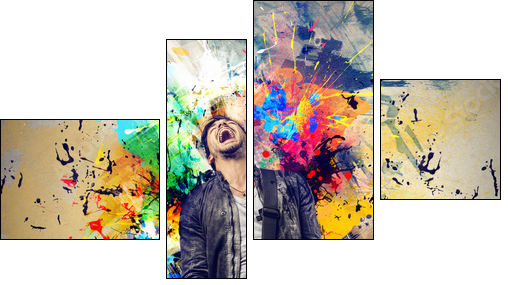 concert - Four-piece canvas, Fortyk