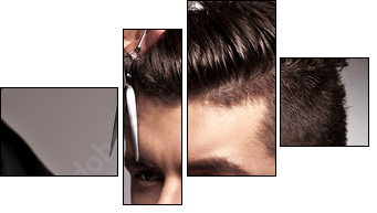 hairdresser - Four-piece canvas, Fortyk