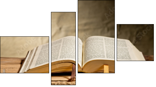 Bible - Four-piece canvas, Fortyk