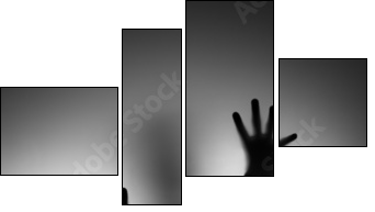 Ghosts Hand - Four-piece canvas, Fortyk
