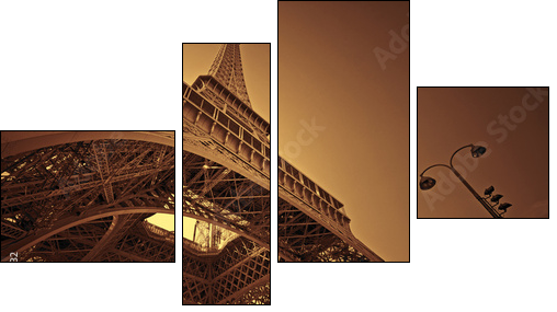 Paris - Four-piece canvas, Fortyk