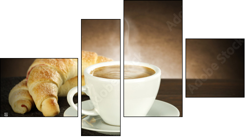 coffee  - Four-piece canvas, Fortyk