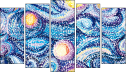 Pentaptych - Five-piece canvas