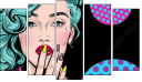 Pentaptych - Five-piece canvas