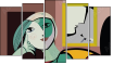 Pentaptych - Five-piece canvas