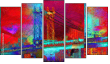 Pentaptych - Five-piece canvas