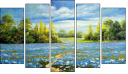 Pentaptych - Five-piece canvas