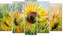 Pentaptych - Five-piece canvas