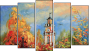 Pentaptych - Five-piece canvas