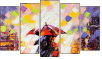 Pentaptych - Five-piece canvas