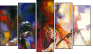 Pentaptych - Five-piece canvas