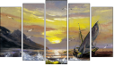 Pentaptych - Five-piece canvas