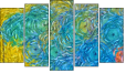 Pentaptych - Five-piece canvas