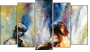 Pentaptych - Five-piece canvas