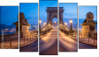 Pentaptych - Five-piece canvas
