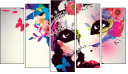 Pentaptych - Five-piece canvas