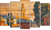 Pentaptych - Five-piece canvas