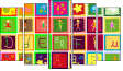 Pentaptych - Five-piece canvas